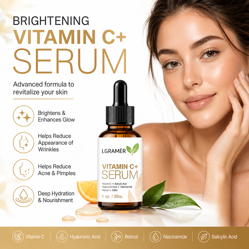 Exosome Serum Ampoule - ビタミンC+ヒアルロン酸配合 フェイシャルセラム ブライトニング アンチエイジング 保湿 フェイシャルエッセンス