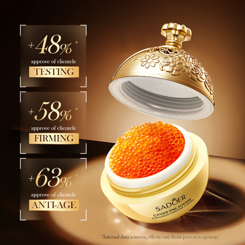 高級キャビアエッセンスアンチエイジングクリームしわ除去コラー - Skincare Luxury Whitening のレビューと価格