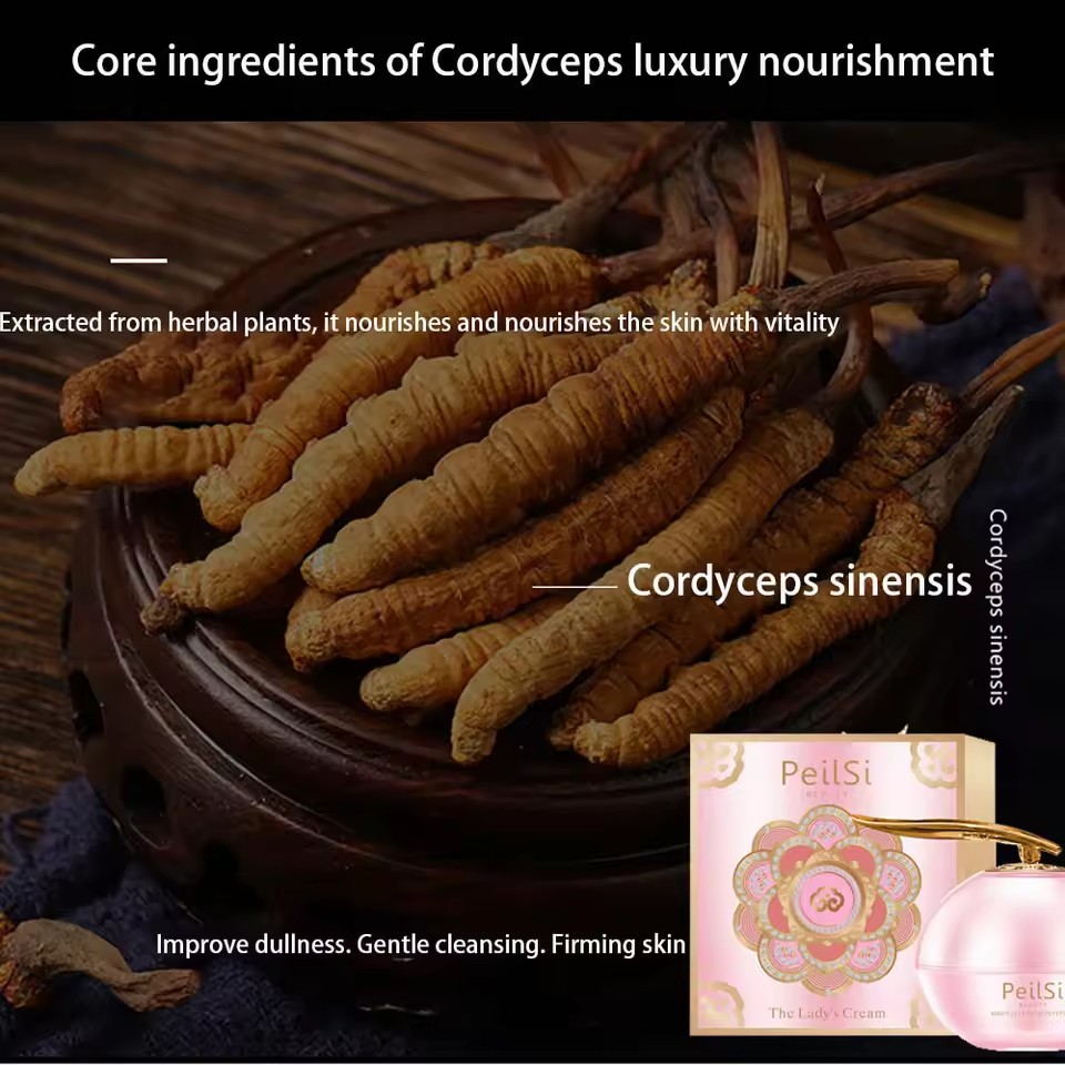 冬虫夏草高級婦人用スムースクリーム、シワを滑らかにし、保湿、 - Skincare Luxury Whitening のレビューと価格