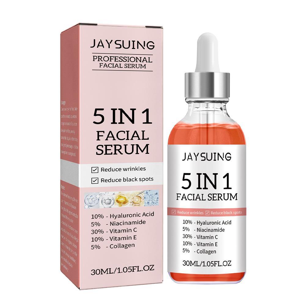 5 in 1 ビタミンC＆ヒアルロン酸フェイスセラム、引き締 - Exosome Serum Ampoule のレビューと価格