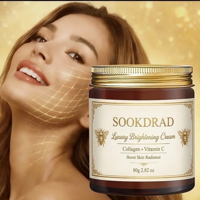 ラグジュアリーブライトニングクリーム、コラーゲン+ビタミンC - Skincare Luxury Whitening のレビューと価格